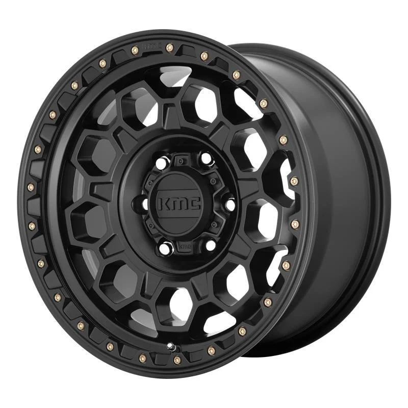Statusfälgar KM545 Satin Black 9x17 6/139,7 ET0