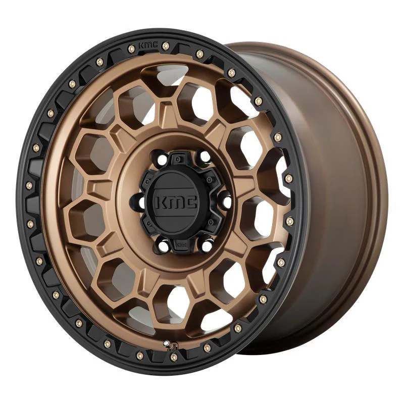 Statusfälgar KM545 Matte Bronze With Black Lip 8x17 5/114,3 ET35