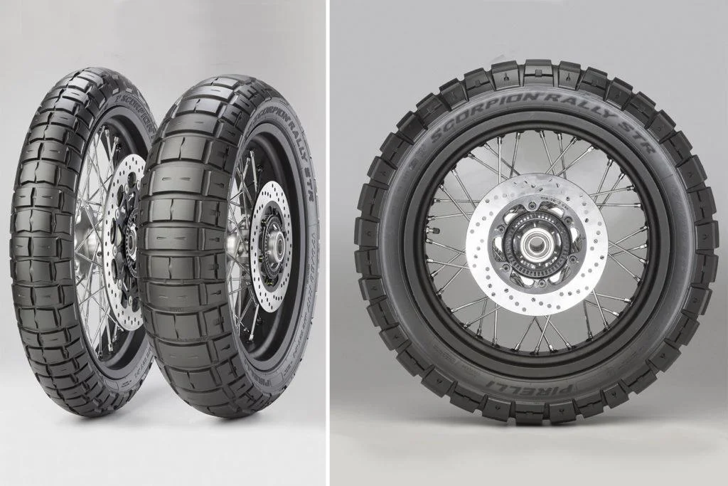 110/80R18 58V Pirelli Rally STR M+S TL Fr.