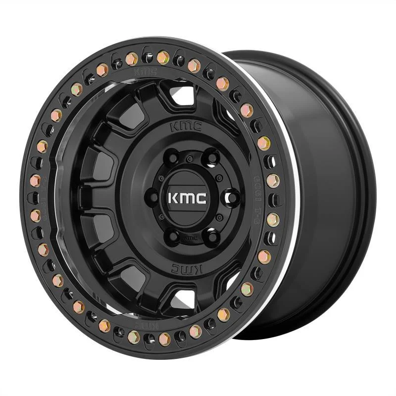 Statusfälgar KM236 Satin Black 9x17 6/139,7 ET-15