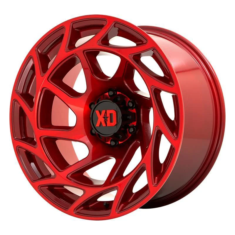 Statusfälgar XD860 ONSLAUGHT CANDY RED 12x22 8/170 ET-44