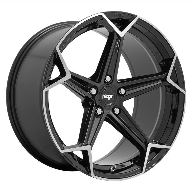 Statusfälgar N259 ARROW GLOSS BLACK BRUSHED 10.5x20 5/112 ET27