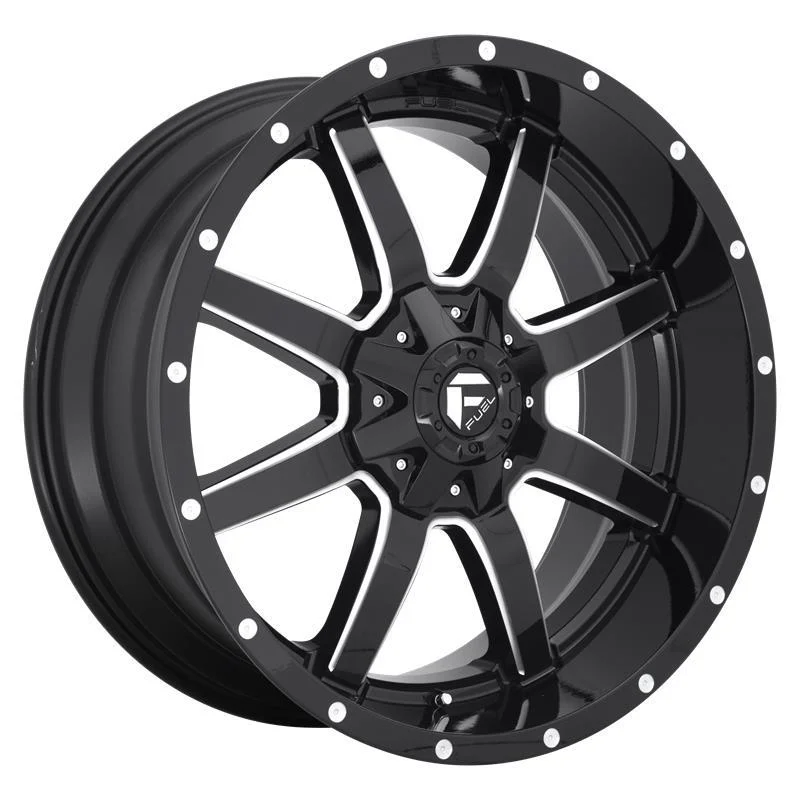 Statusfälgar D610 MAVERICK GLOSS BLACK MILLED 9x20 5/108/127 ET30