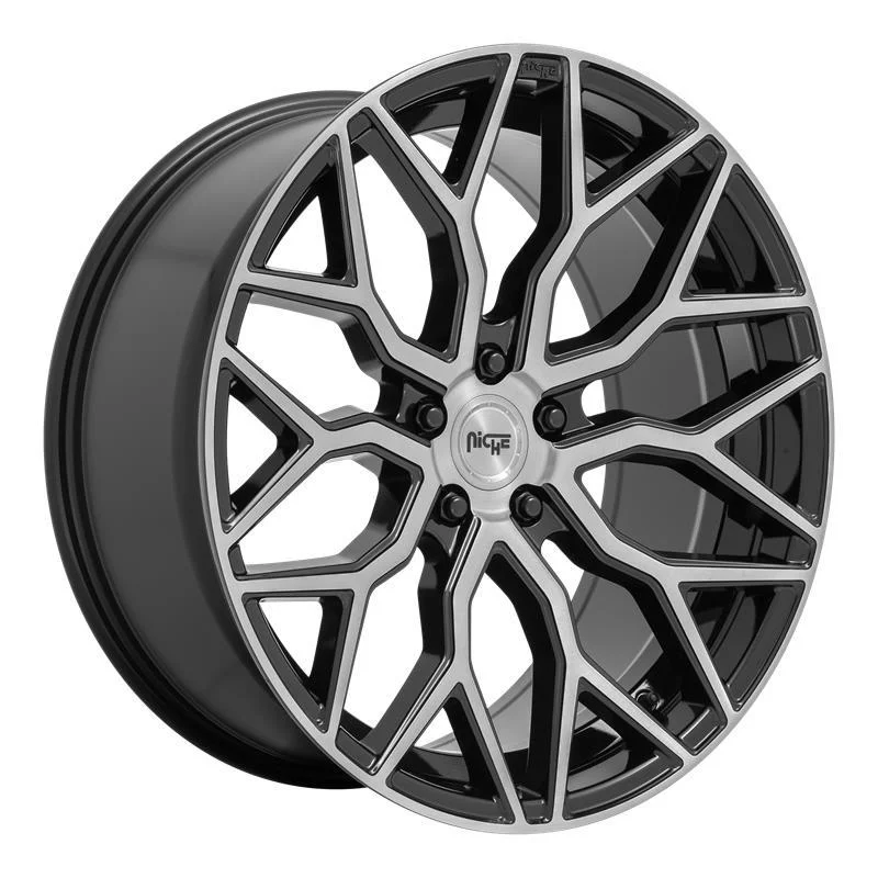 Statusfälgar M262 MAZZANTI GLOSS BLACK BRUSHED FACE 9x20 5/120 ET35