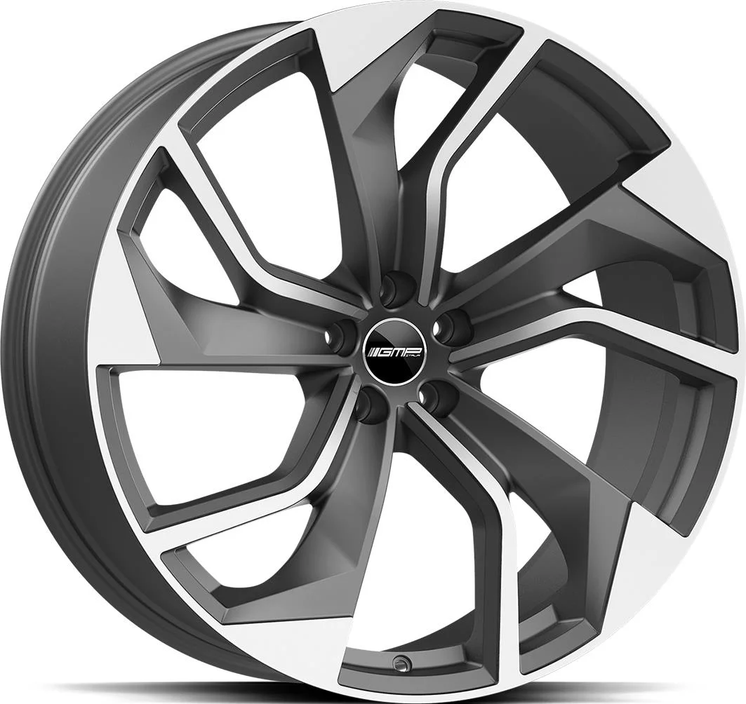 Rautamo GMP Rebel Matt Anthracite Diamond 9x22 5/130 ET28