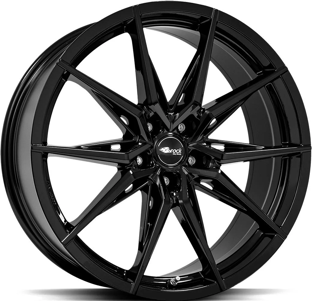Rautamo BROCK B42 Shiny Black 8x18 5/112 ET35