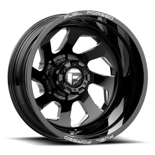 Statusfälgar DD39 FF39D GLOSS BLACK MILLED 8.3x20 8/200 ET105