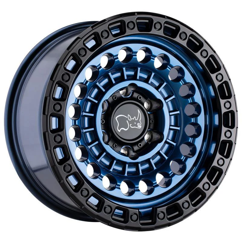 Statusfälgar SENTINEL COBALT BLUE W/ BLACK RING 8.5x17 6/139,7 ET-10