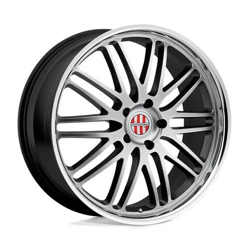 Statusfälgar LEMANS HYPER SILVER W/ MIRROR CUT LIP 11x18 5/130 ET36