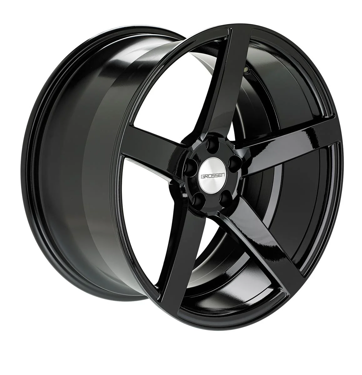 Grossen 1 Gloss Black 8,5x19 5x112 ET35