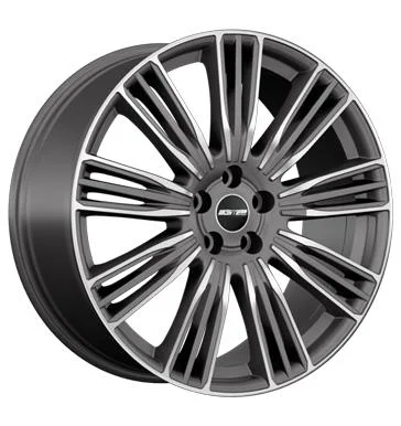 AFL GMP Coventry Matt Anthracite Diamond 9.5x21 5/120 ET49