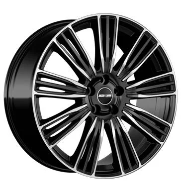 AFL GMP Coventry Black Diamond 9.5x22 5/108 ET42