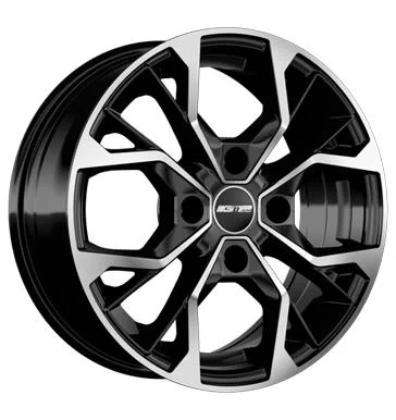 AFL GMP Matisse Black Diamond 7x17 4/108 ET38