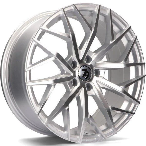 SV-C SILVER POLISHED FACE 7,5x17 5x108 ET42