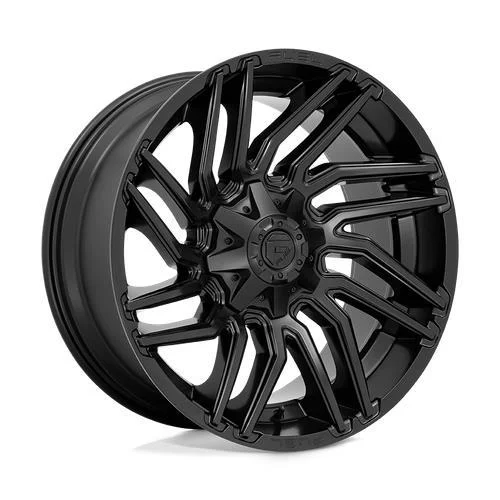 Statusfälgar D775 TYPHOON MATTE BLACK 12x22 6/135/139,7 ET-44