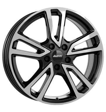 AFL Alutec Tormenta Diamant-Schwarz Frontpoliert 8x18 5/112 ET38