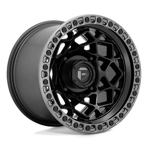 Statusfälgar D783 UNIT UTV MATTE BLACK W/ GUNMETAL RING 7x15 4/137 ET10