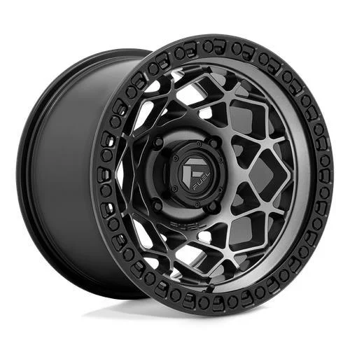 Statusfälgar D784 UNIT UTV GUNMETAL W/ MATTE BLACK RING 7x15 4/156 ET10