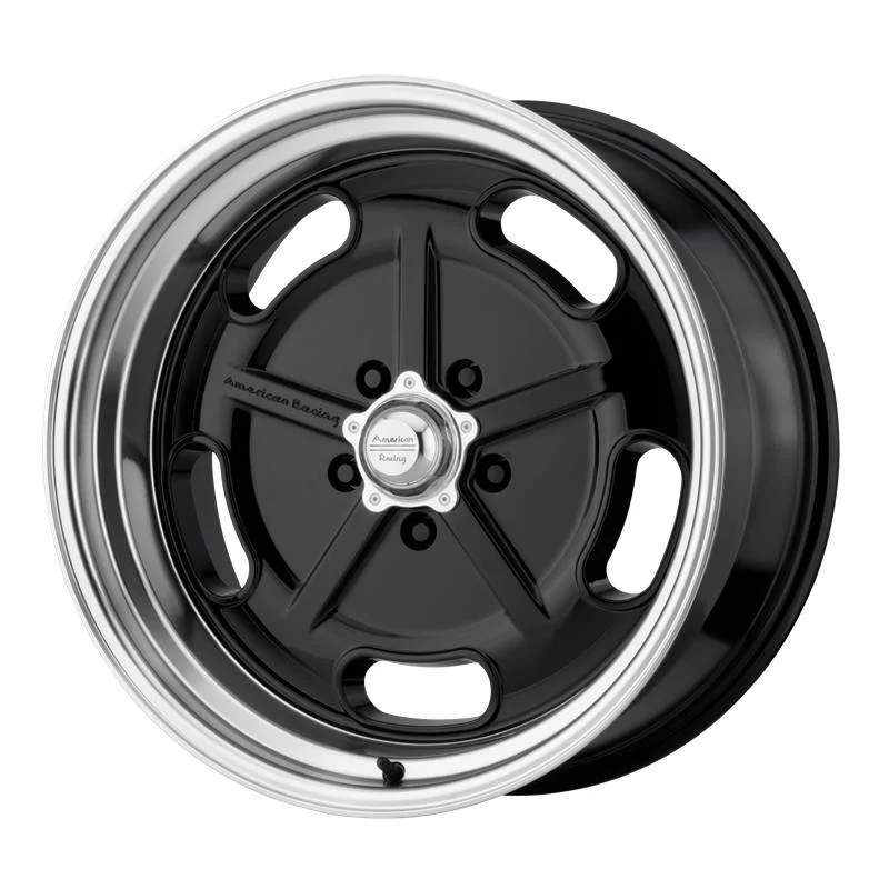 Statusfälgar VN511 SALT FLAT GLOSS BLACK W/ DIAMOND CUT LIP 8.5x22 5/114,3 ET0