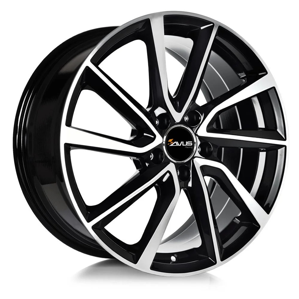 AVUS AC-518 Black Polished 6,5x16 5x114 ET39