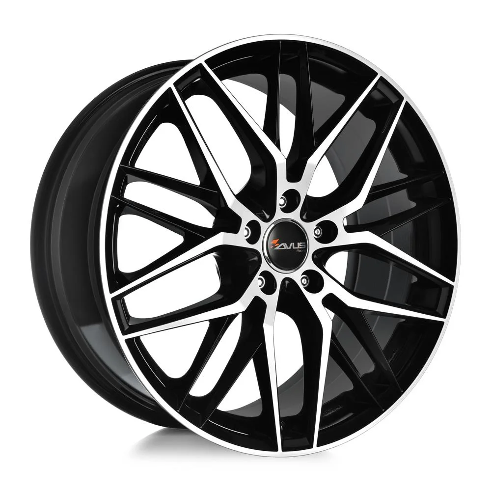 AVUS AF19 Black Polished 8,0x18 5x120 ET35