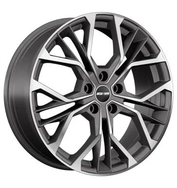 AFL GMP Matisse-S Matt Anthracite Diamond 7.5x18 5/108 ET45