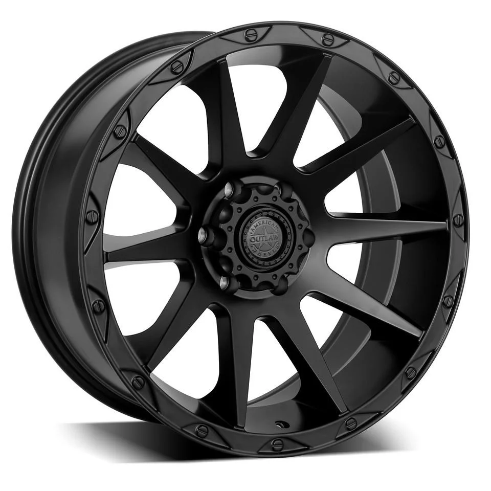 Statusfälgar A207 Flatblack