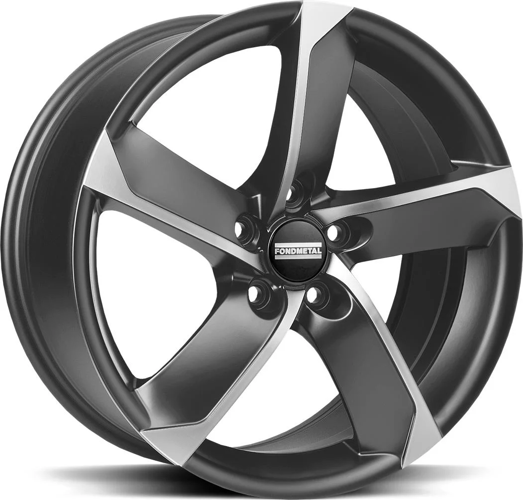 Rautamo FONDMETAL 7900 Matt Titan Polish 7.5x17 5/108 ET50