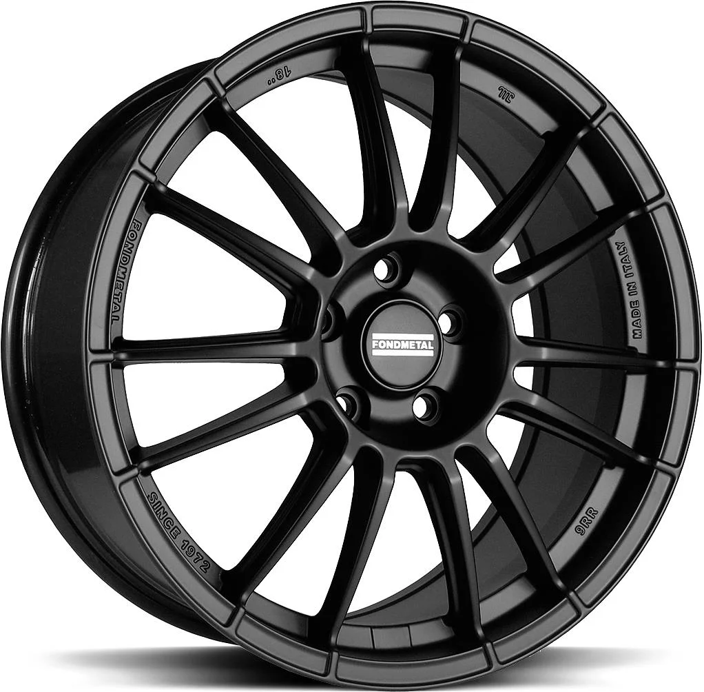 Rautamo FONDMETAL 9RR Matt Black 8.5x19 5/114,3 ET58