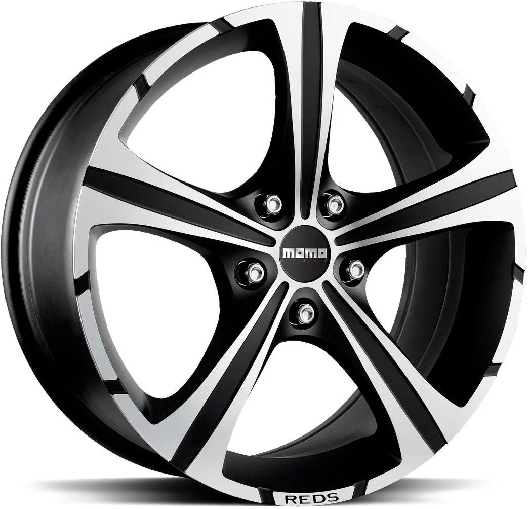 Rautamo MOMO Black Knight Black Polish 7x16 5/114,3 ET45