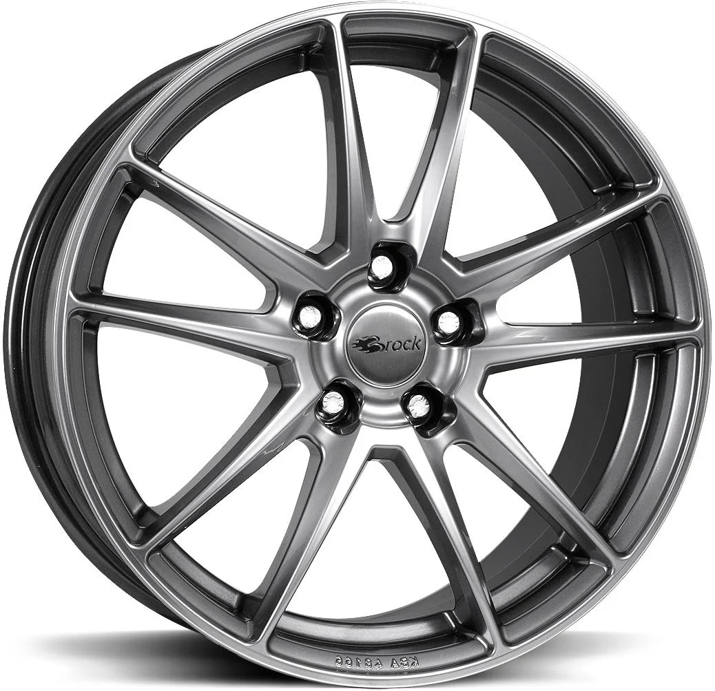 Rautamo BROCK RC22 Super Chrome Silver 8x18 5/112 ET35