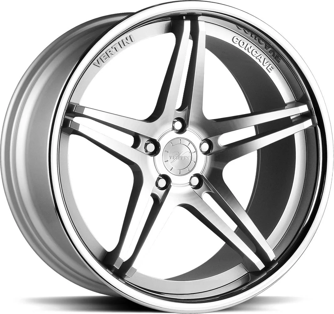 Rautamo VERTINI Monaco Silver Machining Face 9.5x19 5/112 ET40