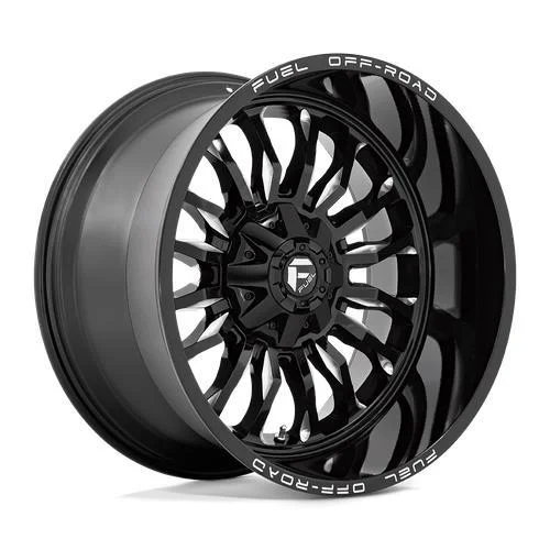Statusfälgar D795 ARC GLOSS BLACK MILLED 9x20 8/170 ET1