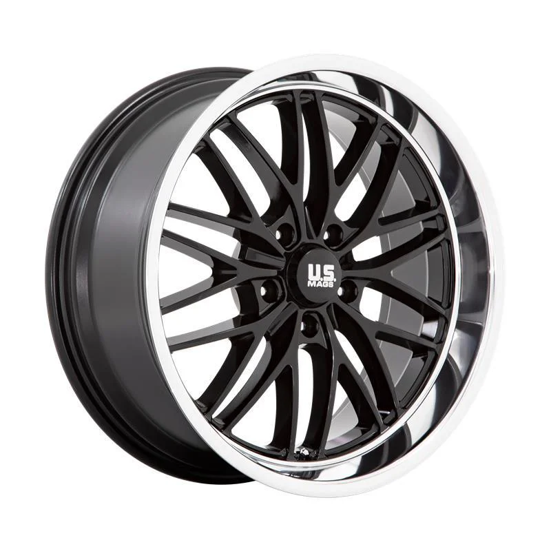 Statusfälgar U138 SANTA CRUZ GLOSS BLACK W/ DIAMOND CUT LIP 10x20 5/127 ET6