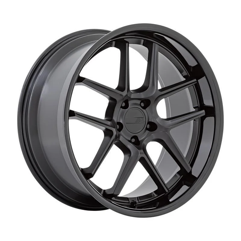 Statusfälgar AR942 MATTE BLACK W/ GLOSS BLACK LIP 12x20 5/115 ET6