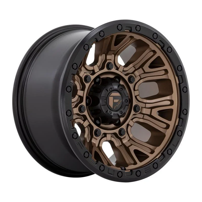 Statusfälgar D826 TRACTION MATTE BRONZE W/ BLACK RING 9x20 6/139,7 ET1