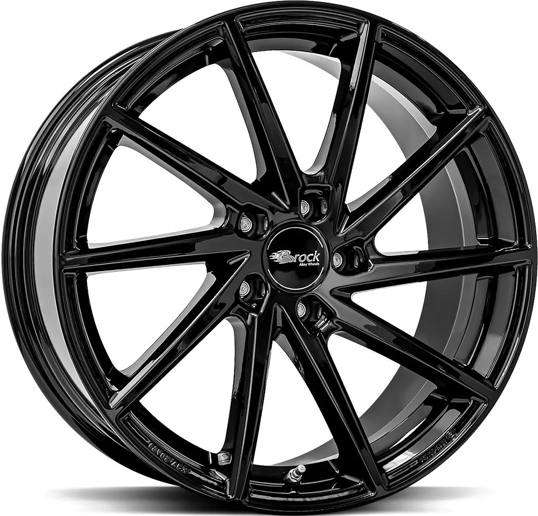Rautamo BROCK B37 Shiny Black 8x18 5/112 ET44