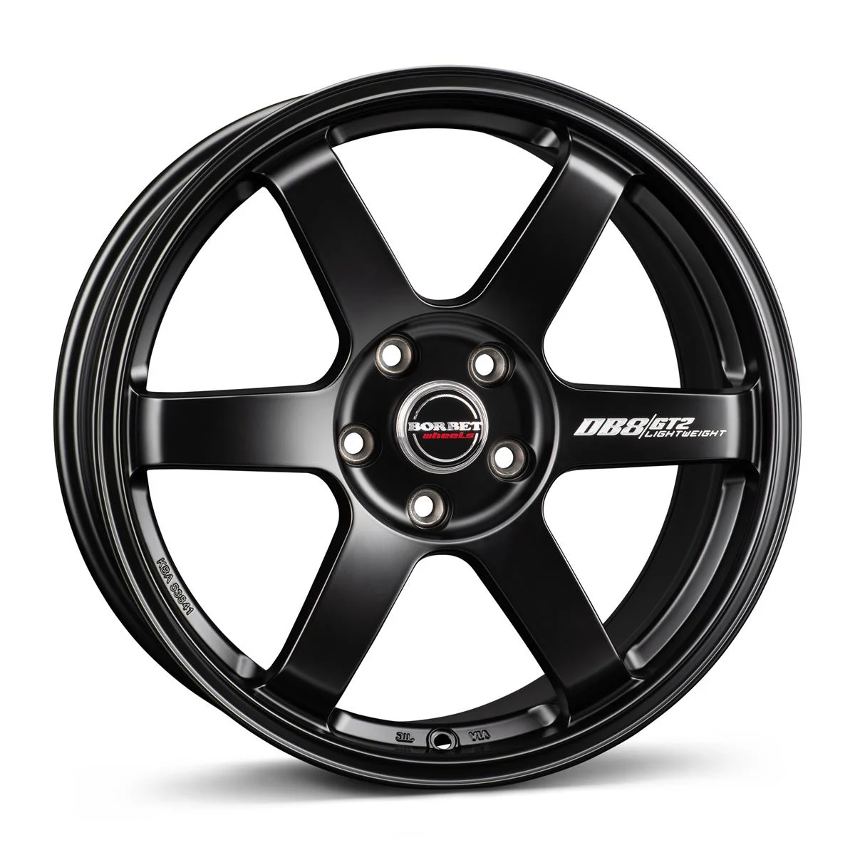 Rautamo BORBET DB8GT2 black matt 8.5x19 5/112 ET45