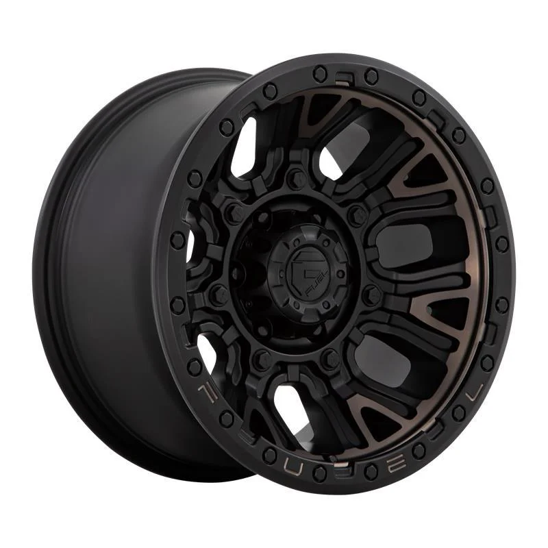 Statusfälgar D824 TRACTION MATTE BLACK W/ DOUBLE DARK TINT 9x20 6/135 ET1