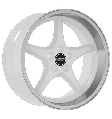 AFL Ocean Wheels MK18 Silver Diamond 8,5x18 5/108 ET6