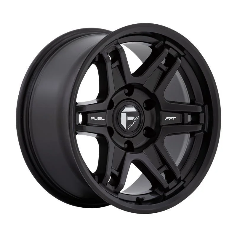 Statusfälgar D836 SLAYER MATTE BLACK 8.5x17 6/135 ET1