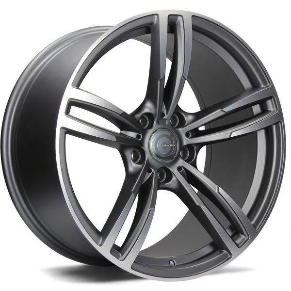 Statusfälgar Diamond Matt Anthracite Front Polished 8.5x18 5/120 ET20