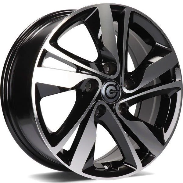 Statusfälgar Sunshine Black Front Polished 6.5x16 5/114,3 ET40