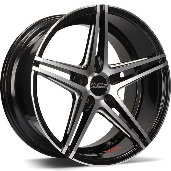 Statusfälgar RS5 Czarne Polerowany front/rant 8.5x20 5/112 ET30