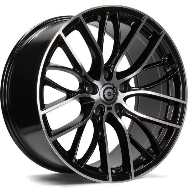 Statusfälgar Shine Black Front Polished 8x18 5/120 ET30