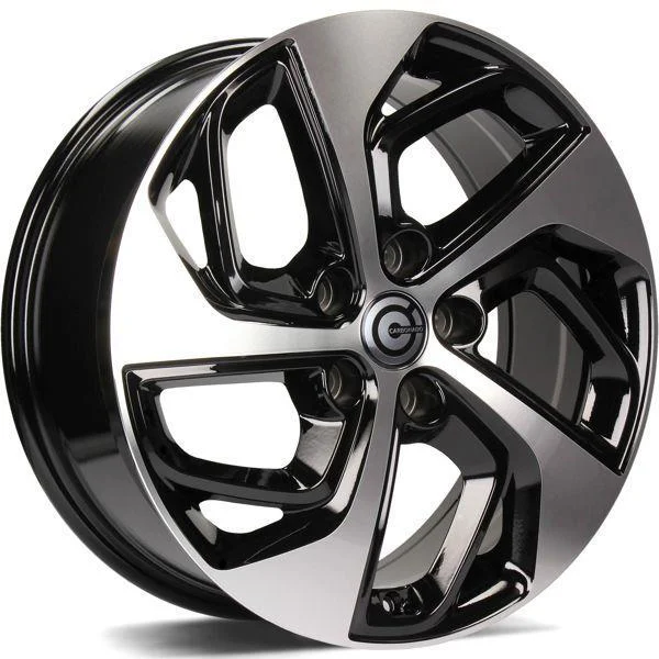 Statusfälgar Pacific Black Front Polished 7.5x18 5/114,3 ET45