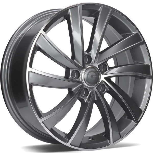 Statusfälgar Prague Anthracite Front Polished 6.5x16 5/112 ET43