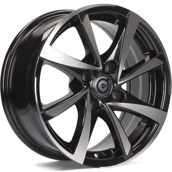 Statusfälgar Marseille Black Front Polished 6.5x15 4/108 ET25