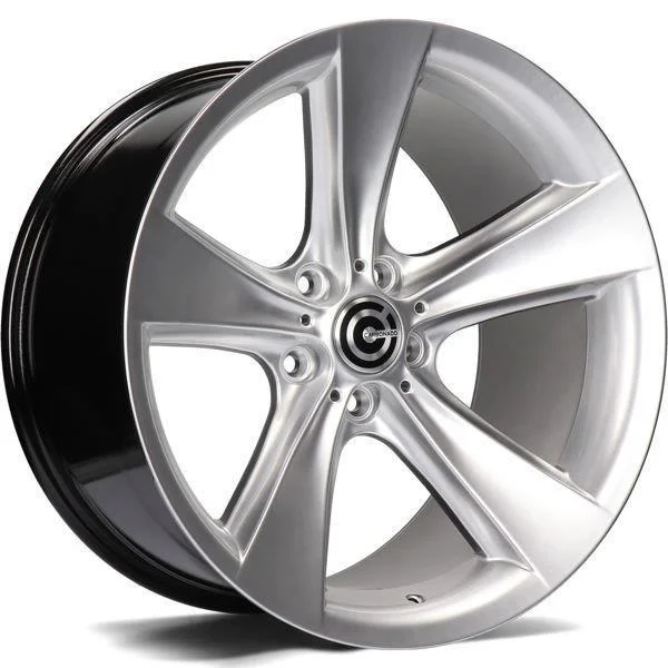 Statusfälgar Concave Diamond Hyper Silver 10x19 5/120 ET14