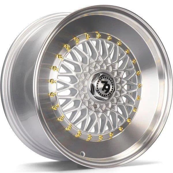Statusfälgar SV-F Silver Front Polished 8x17 5/112/114,3 ET30